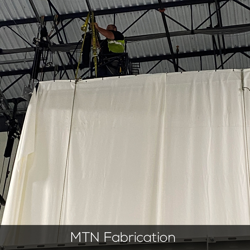 our fabrication work by the MTN team on site